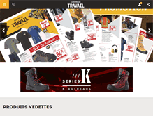 Tablet Screenshot of centredutravail.com